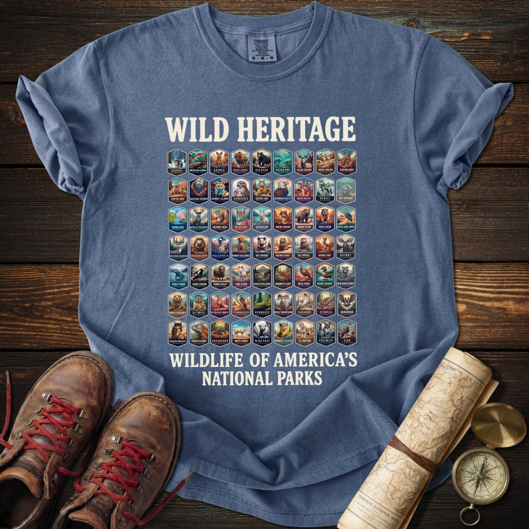 Wildlife of National Parks T-Shirt