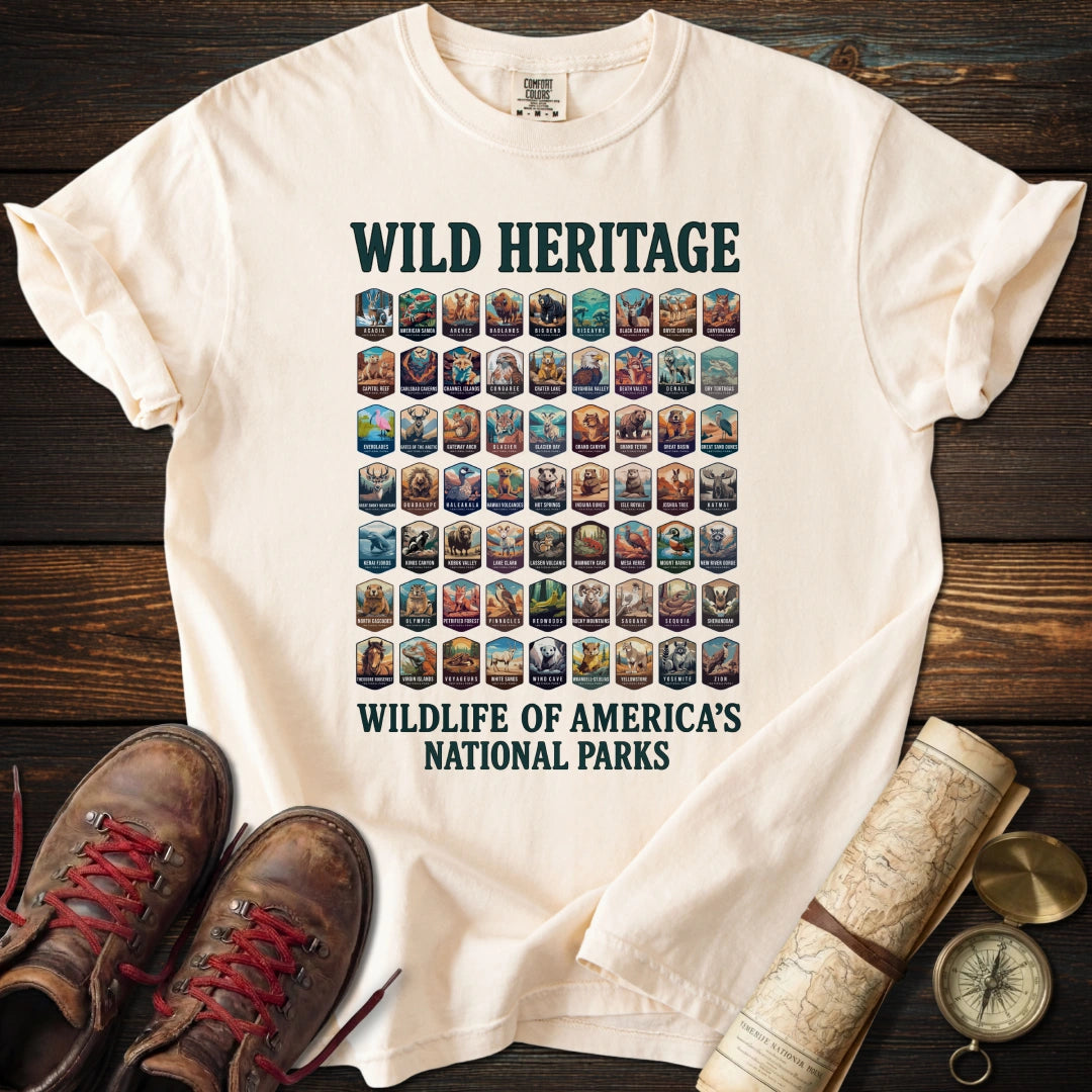 Wildlife of National Parks T-Shirt