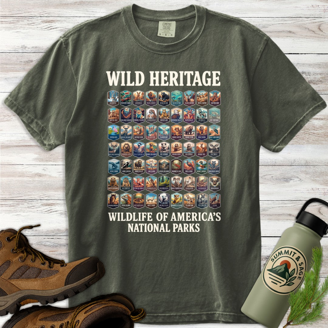 Wildlife of National Parks T-Shirt
