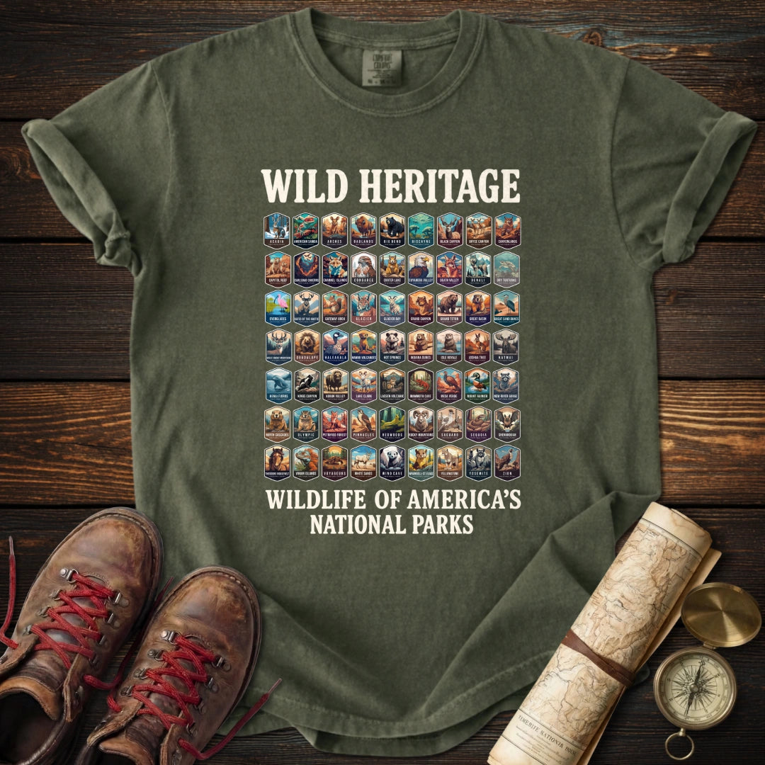 Wildlife of National Parks T-Shirt