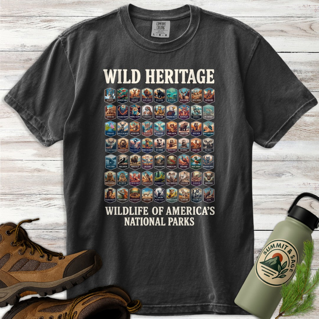 Wildlife of National Parks T-Shirt