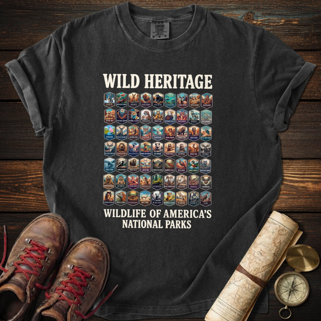Wildlife of National Parks T-Shirt