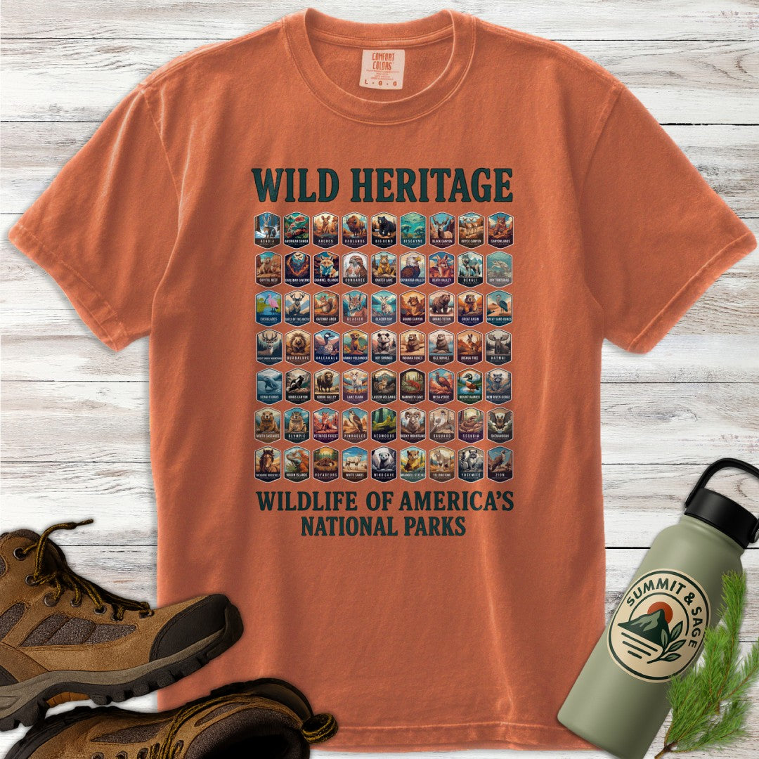 Wildlife of National Parks T-Shirt
