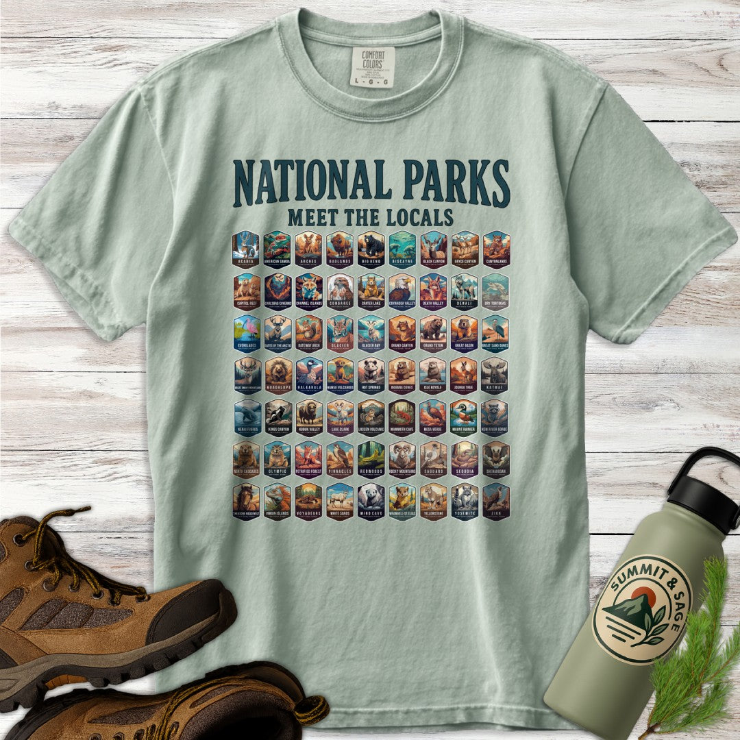 63 National Parks Wildlife T-Shirt