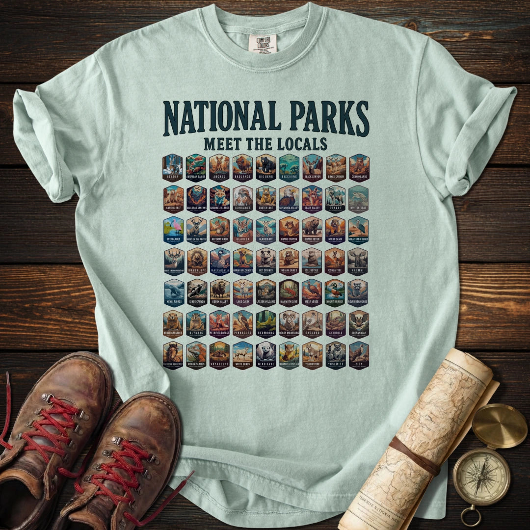 63 National Parks Wildlife T-Shirt