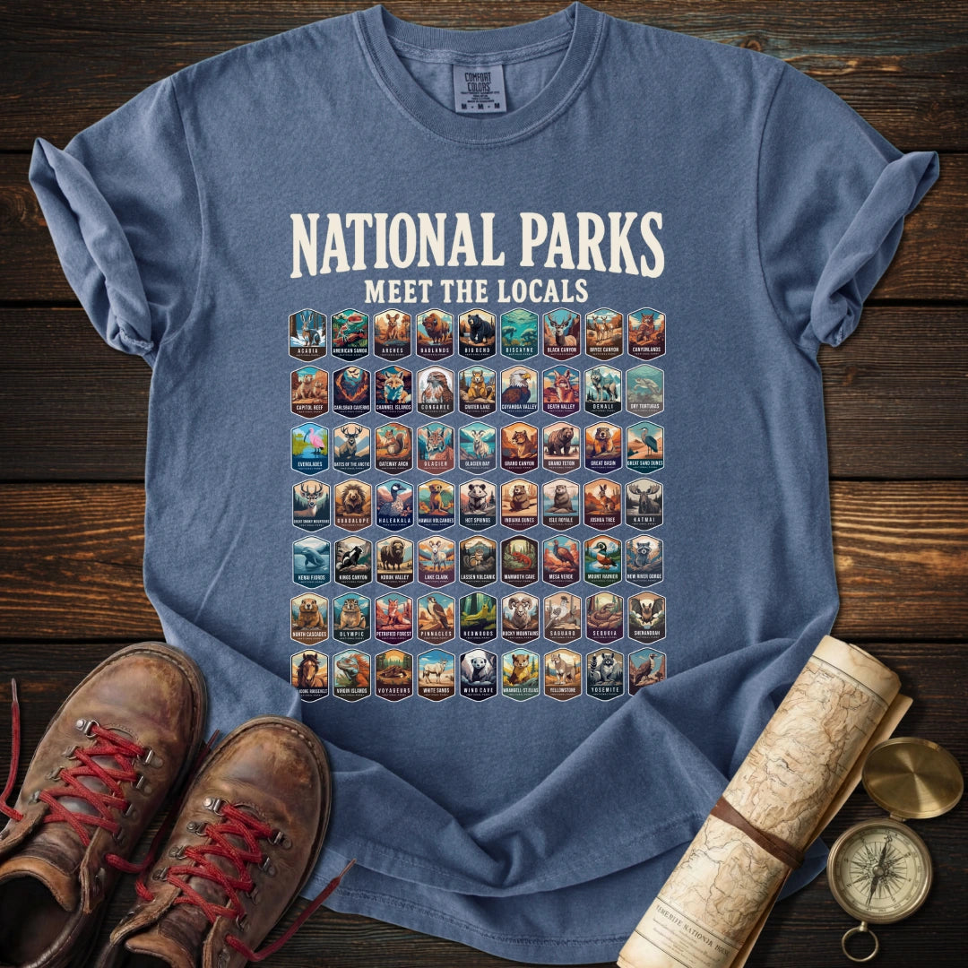 63 National Parks Wildlife T-Shirt