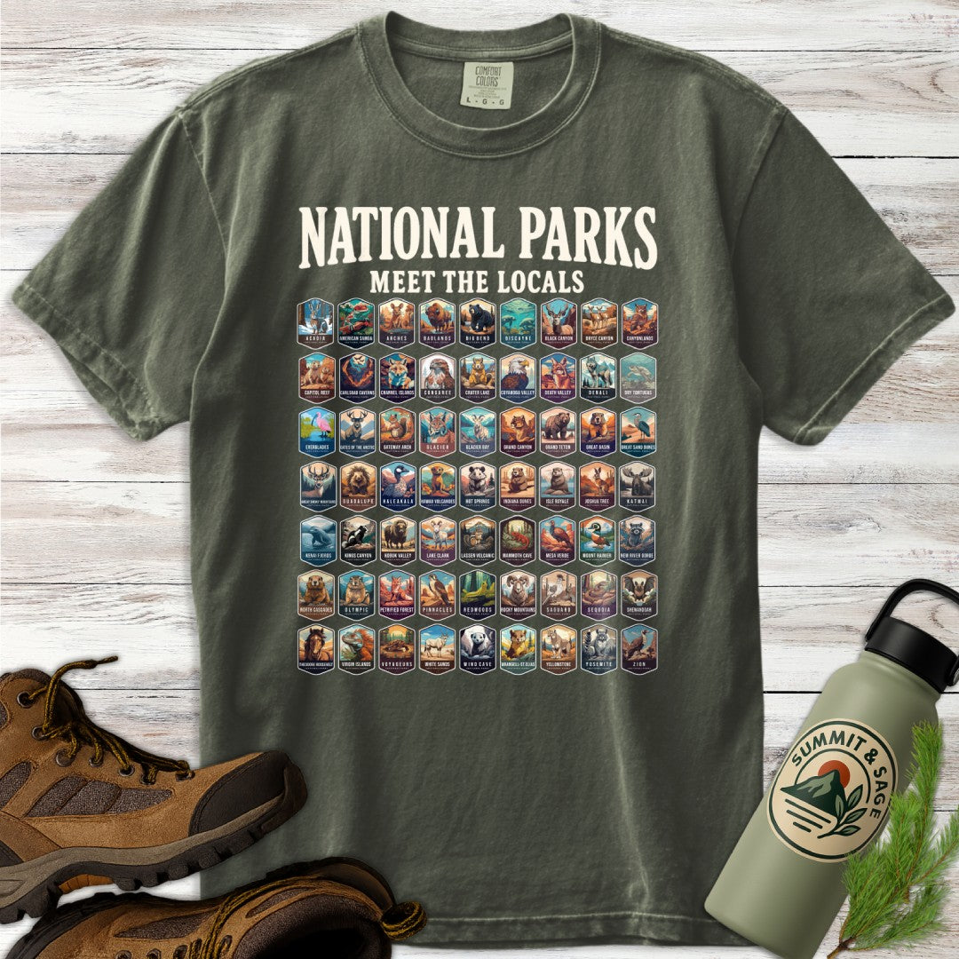 63 National Parks Wildlife T-Shirt
