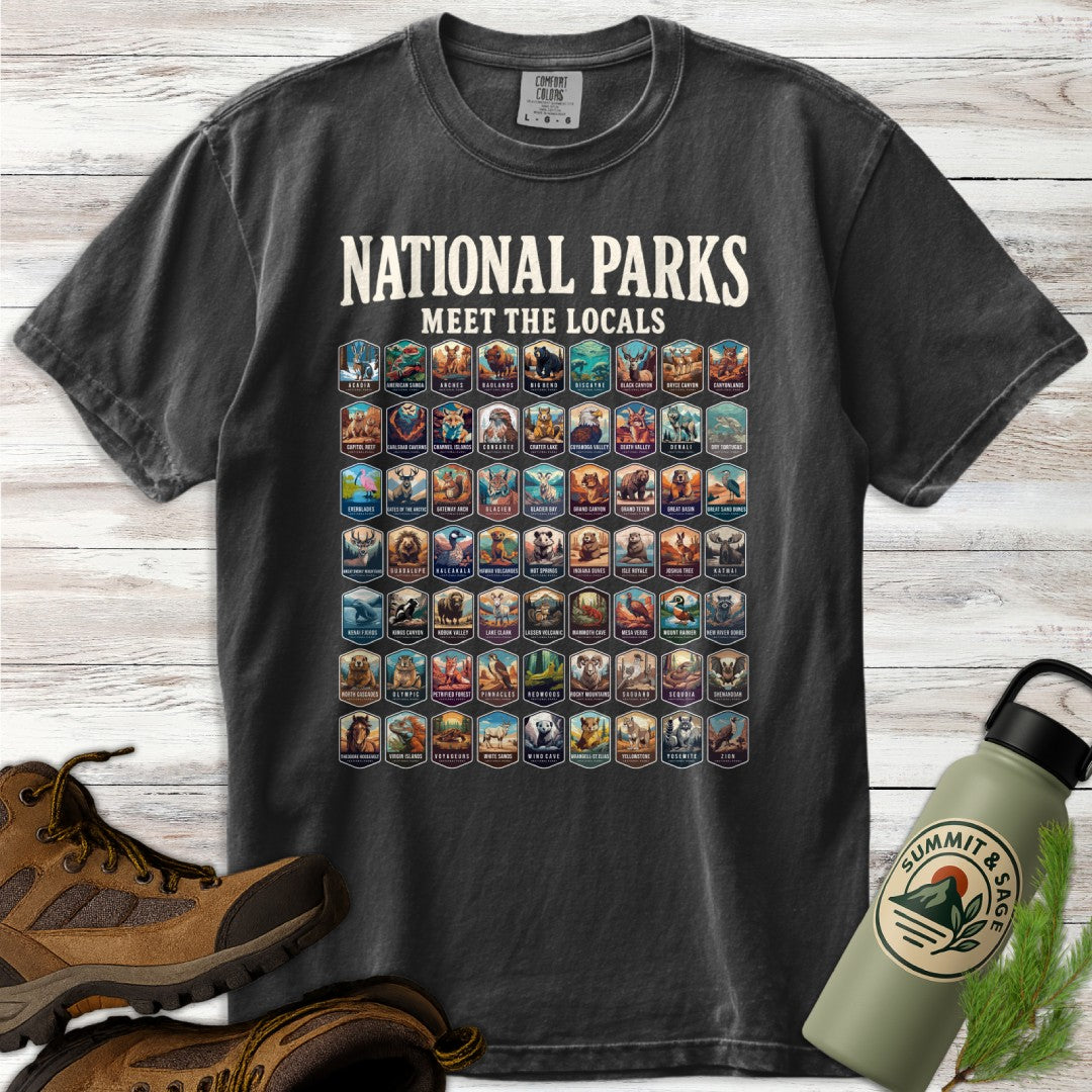 63 National Parks Wildlife T-Shirt