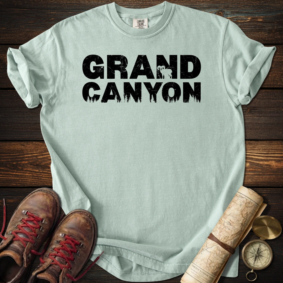Grand Canyon Wildlife Silhouette T-Shirt