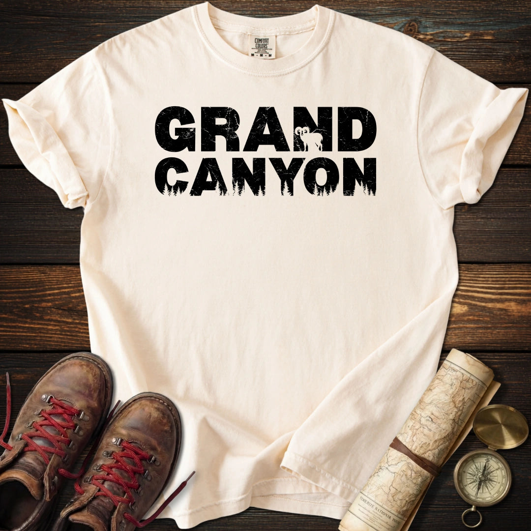 Grand Canyon Wildlife Silhouette T-Shirt