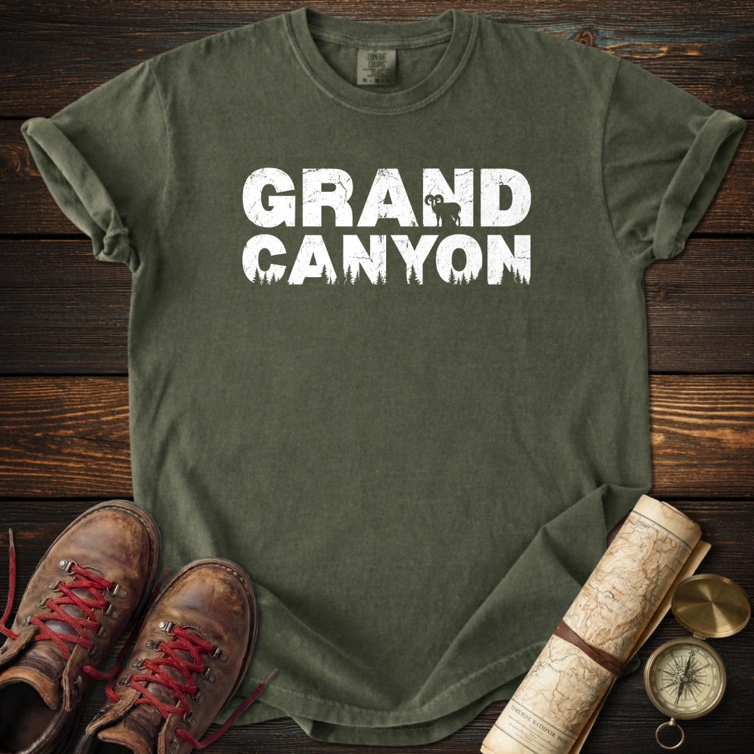 Grand Canyon Wildlife Silhouette T-Shirt