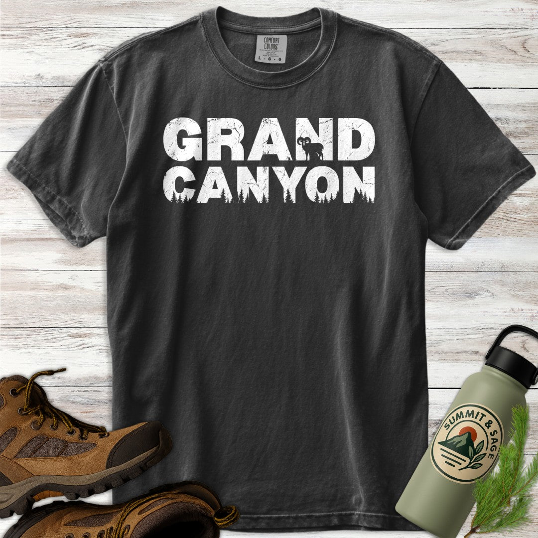 Grand Canyon Wildlife Silhouette T-Shirt
