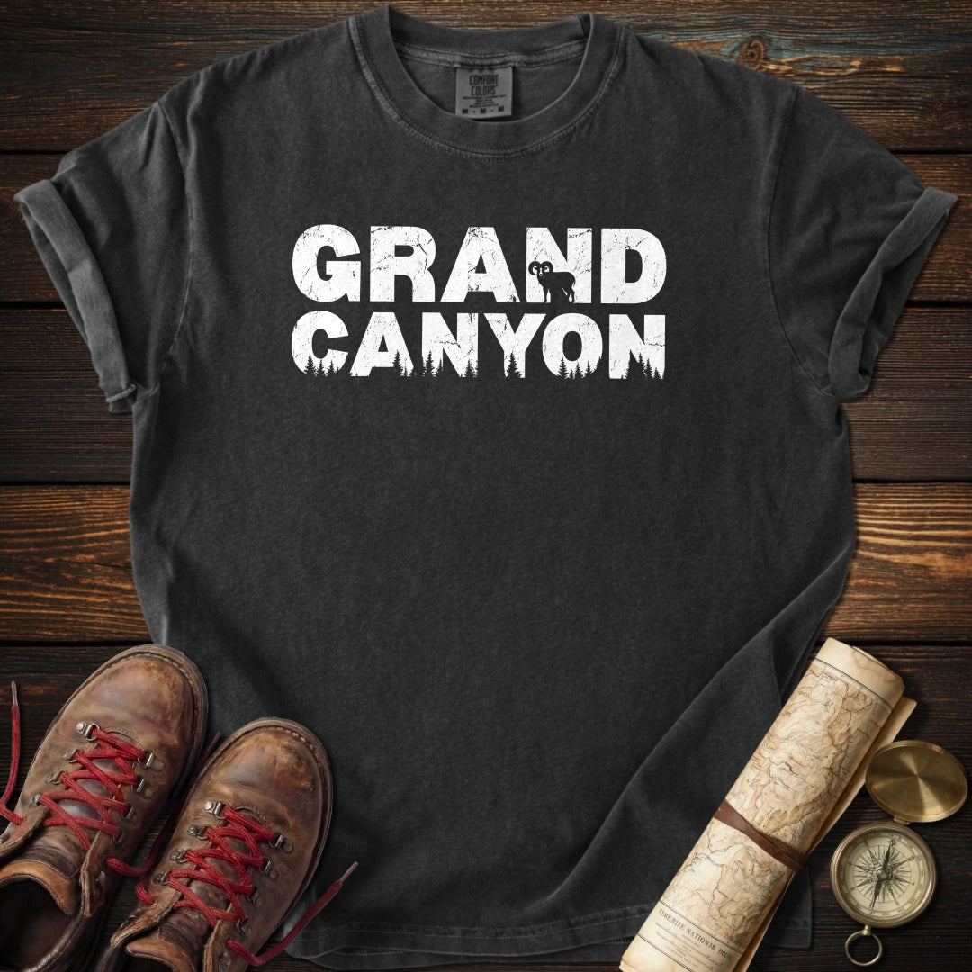 Grand Canyon Wildlife Silhouette T-Shirt