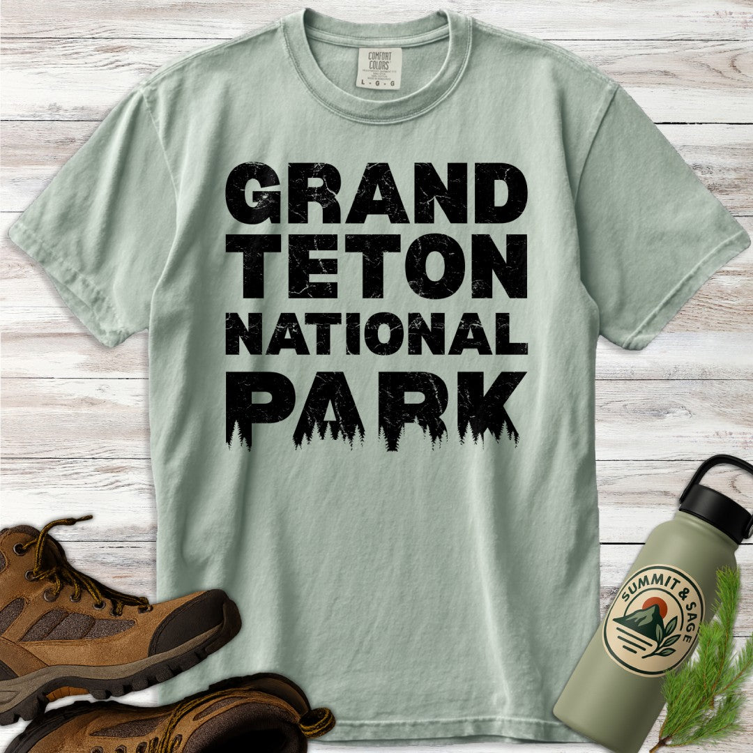 Bold Grand Teton Wilderness T-Shirt