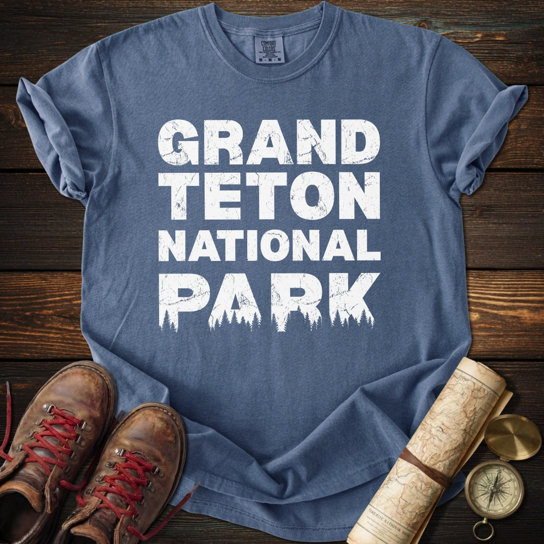 Bold Grand Teton Wilderness T-Shirt