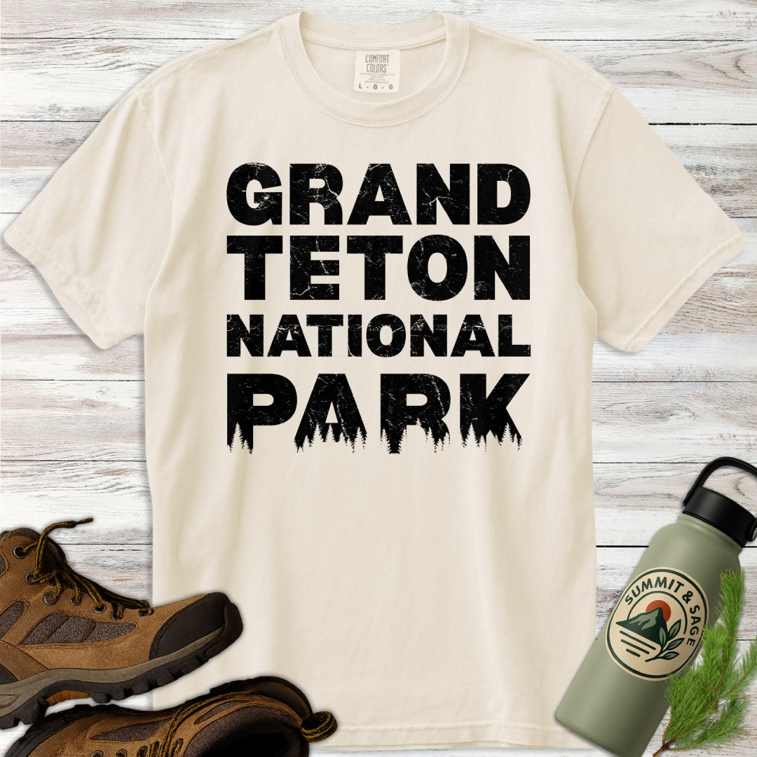 Bold Grand Teton Wilderness T-Shirt