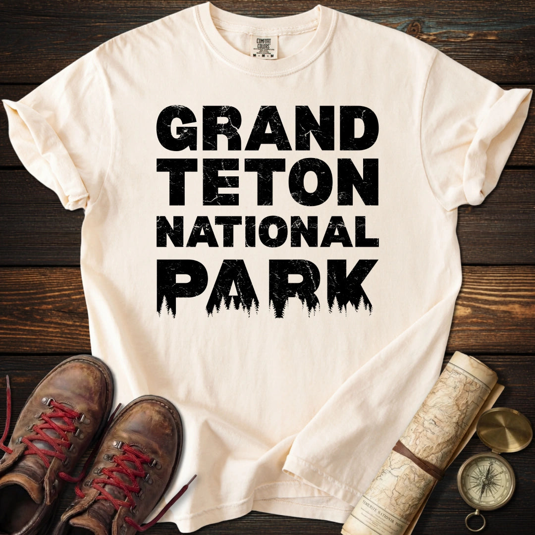 Bold Grand Teton Wilderness T-Shirt