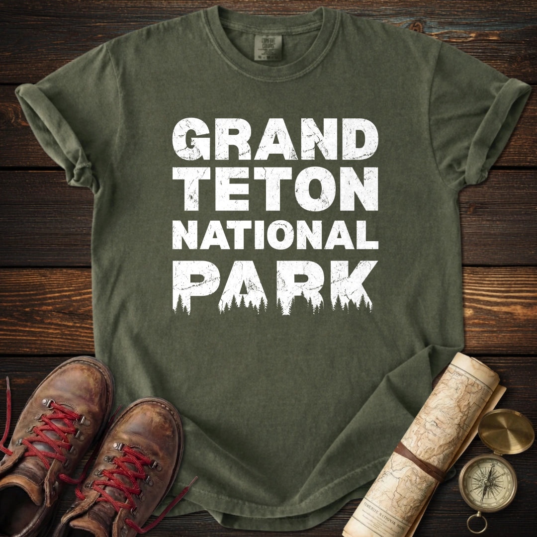 Bold Grand Teton Wilderness T-Shirt