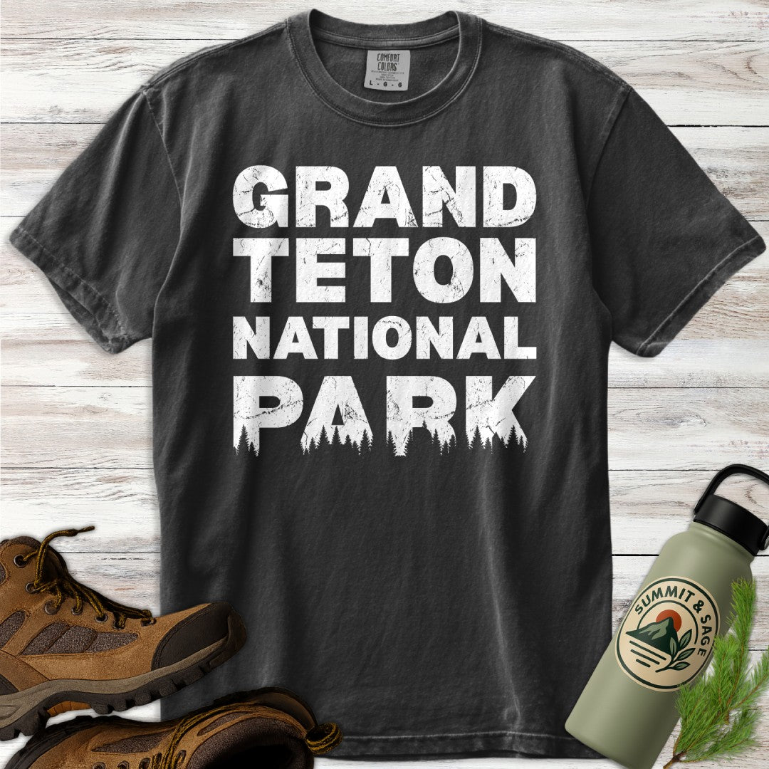 Bold Grand Teton Wilderness T-Shirt