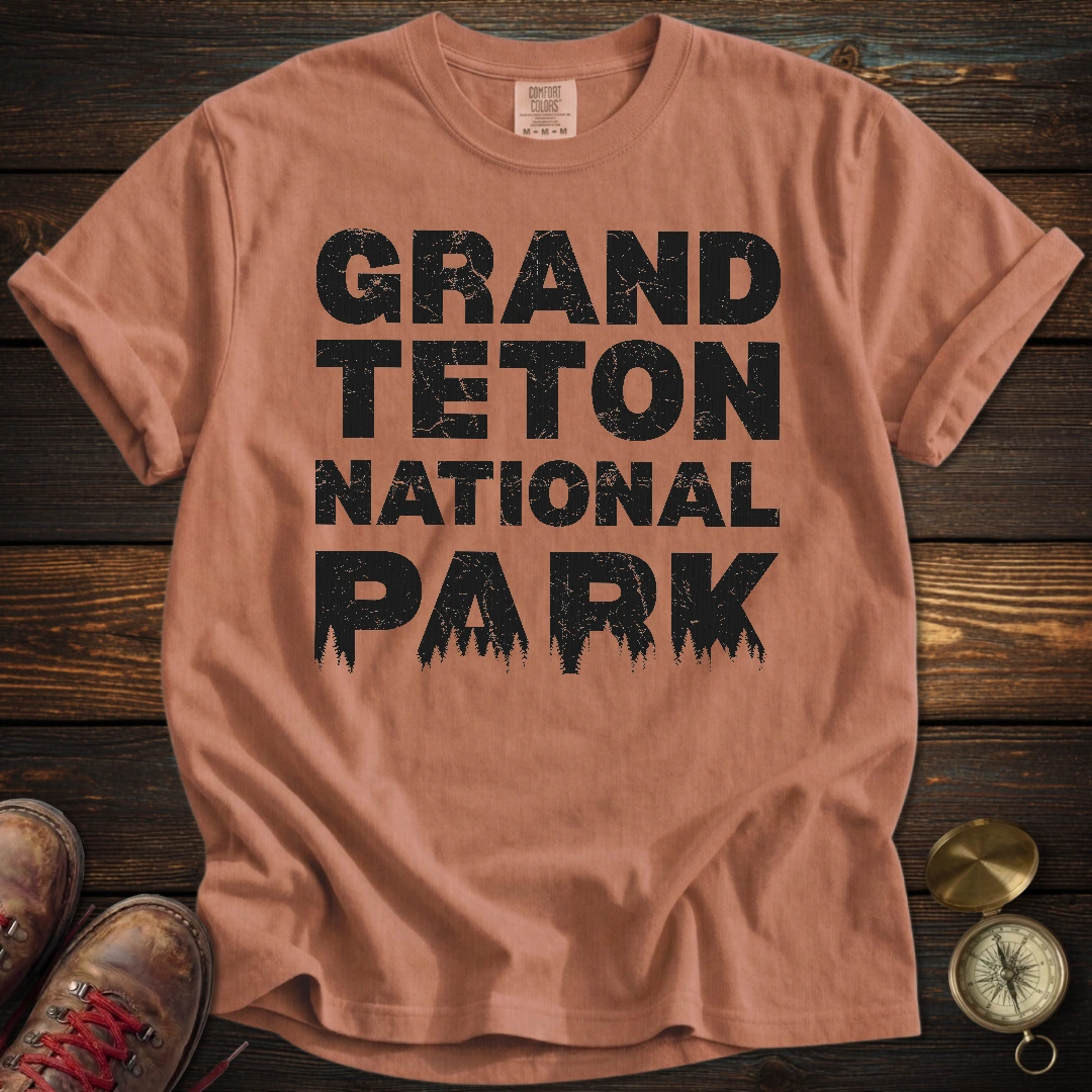 Bold Grand Teton Wilderness T-Shirt