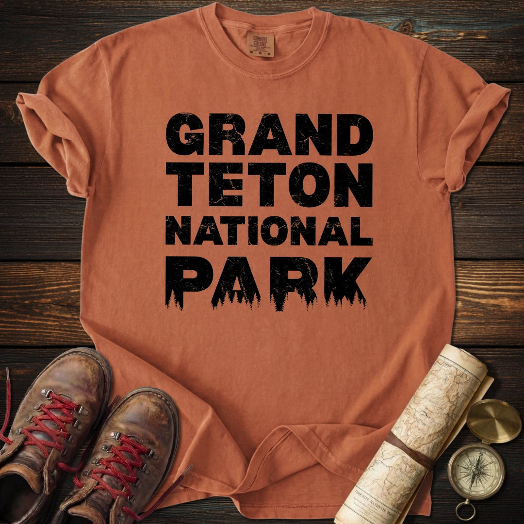 Bold Grand Teton Wilderness T-Shirt