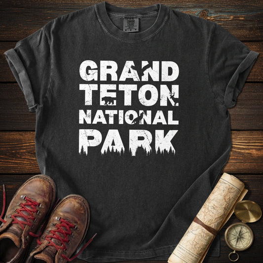 Grand Teton Wildlife Wilderness T-Shirt