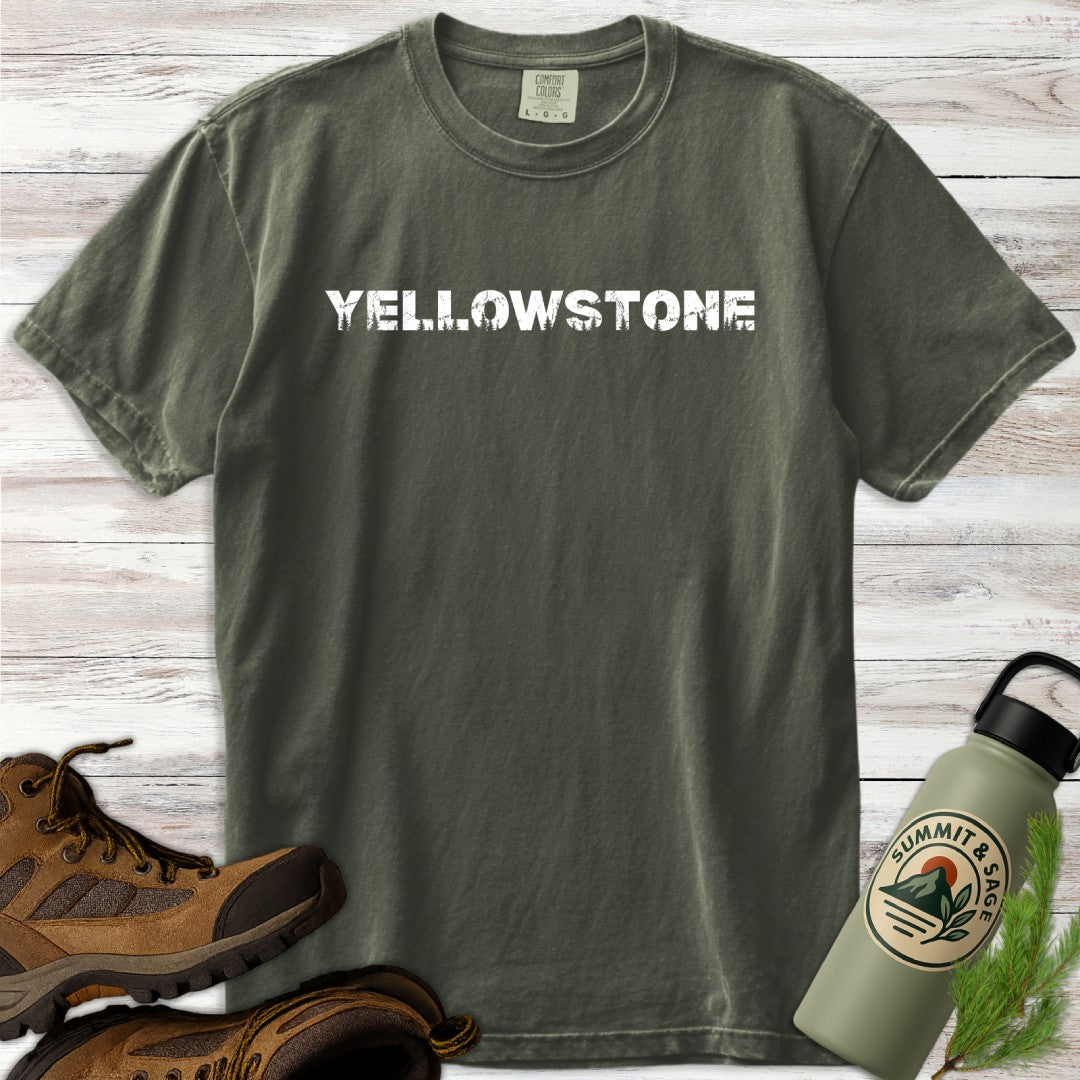 Yellowstone Distressed Silhouette T-Shirt
