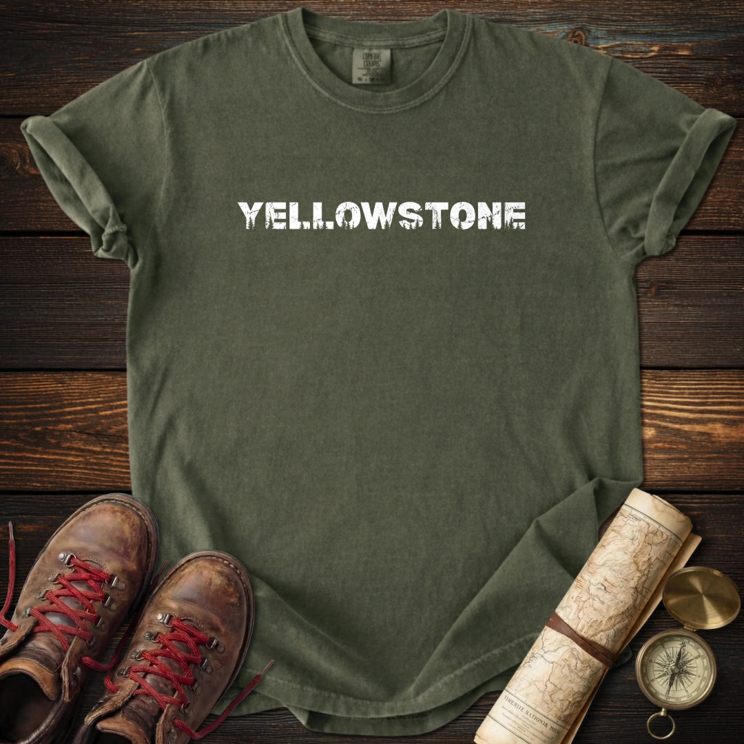 Yellowstone Distressed Silhouette T-Shirt