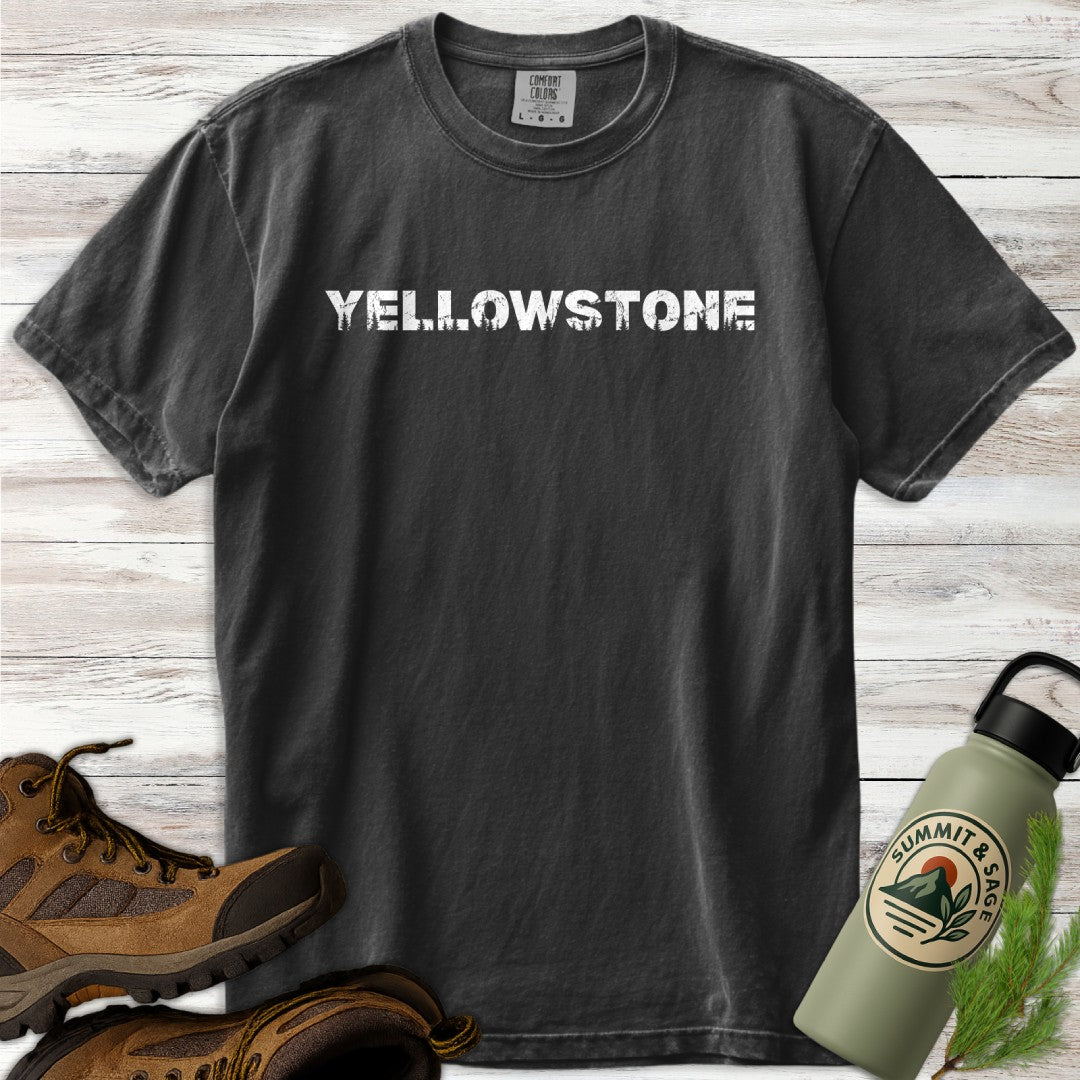 Yellowstone Distressed Silhouette T-Shirt