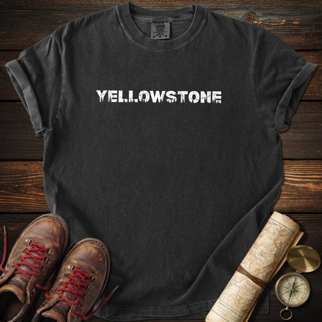 Yellowstone Distressed Silhouette T-Shirt
