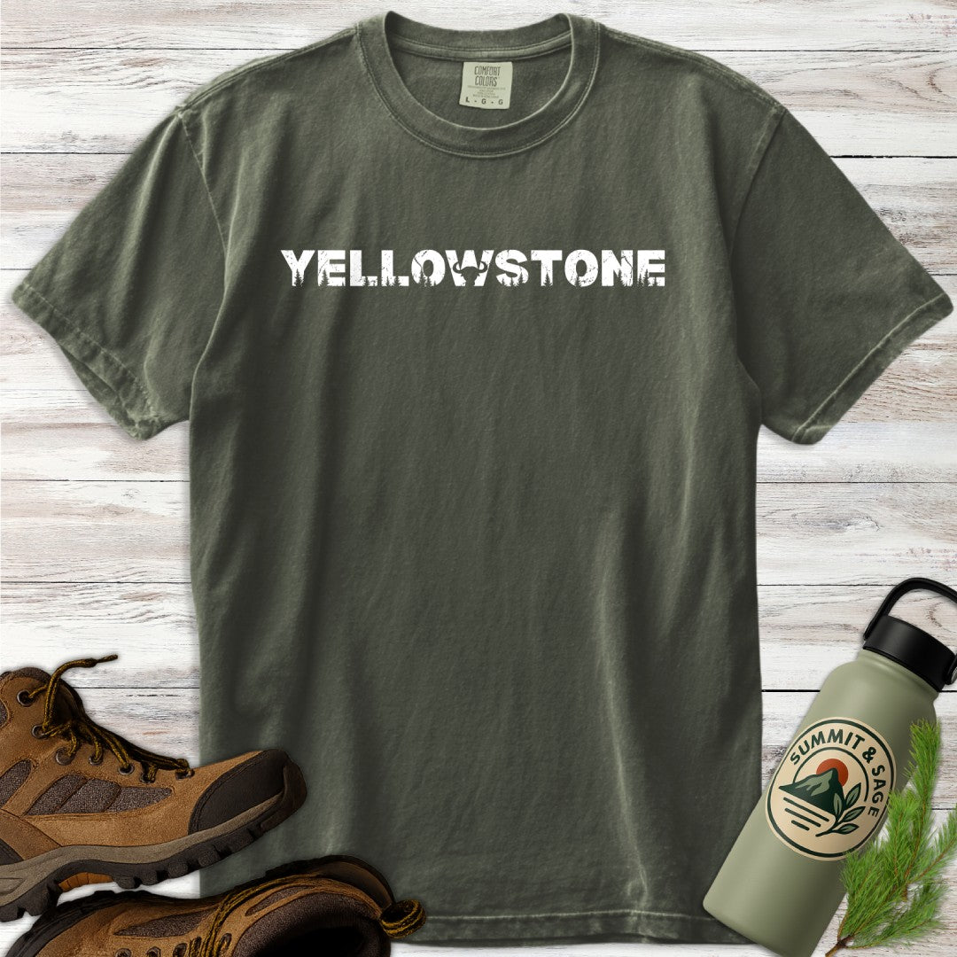 Yellowstone Silhouette Wildlife T-Shirt
