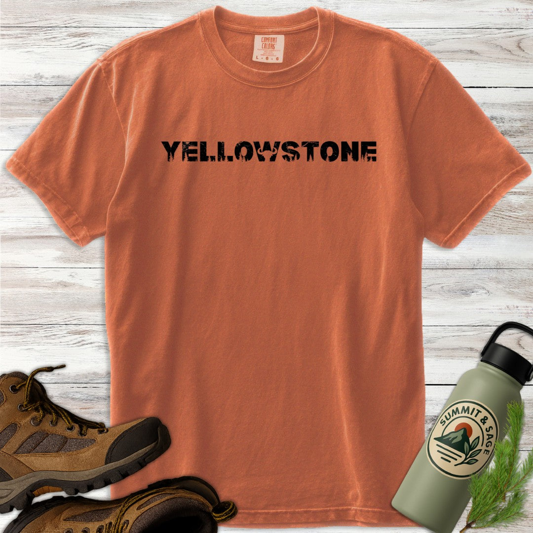 Yellowstone Silhouette Wildlife T-Shirt
