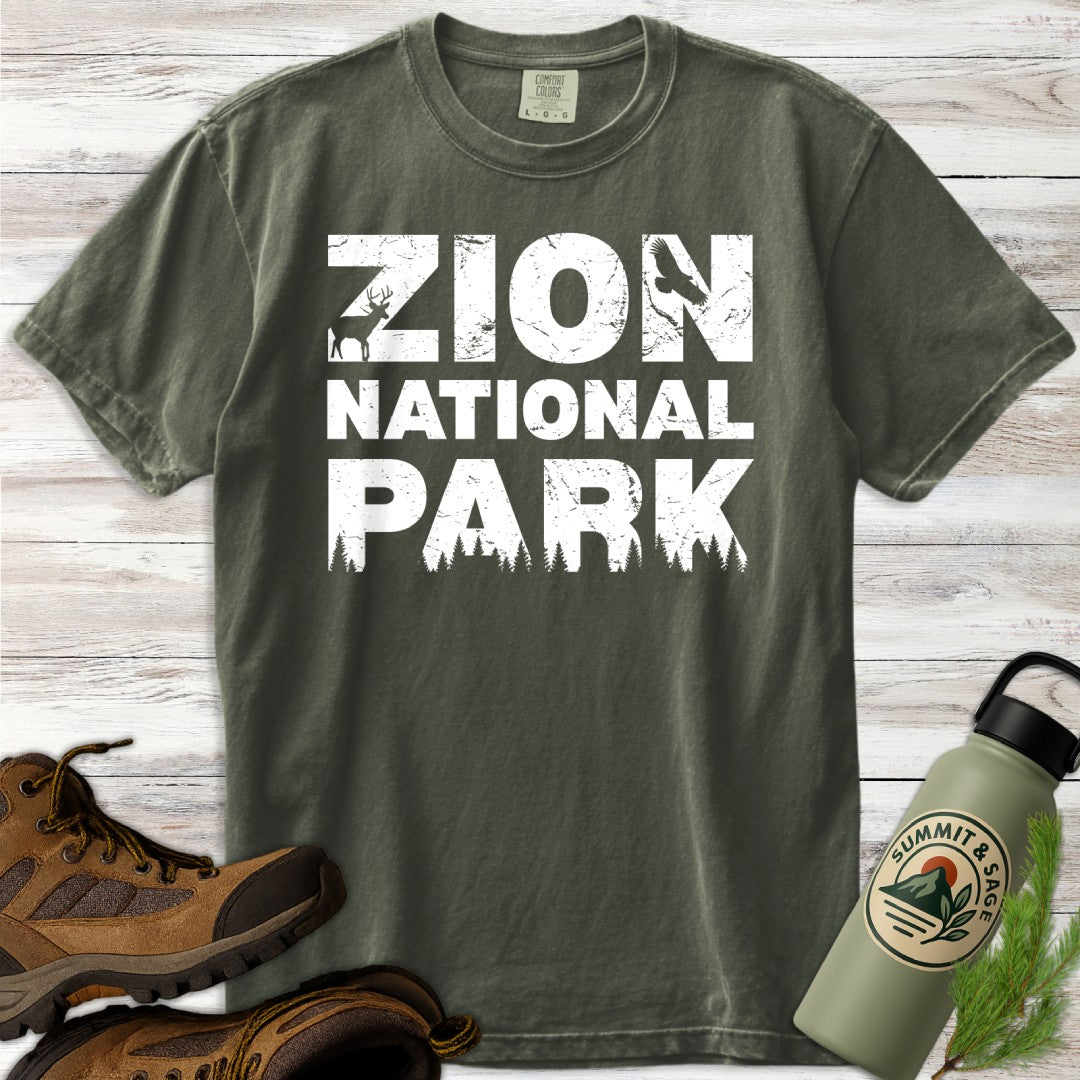 Zion National Park Wildlife T-Shirt