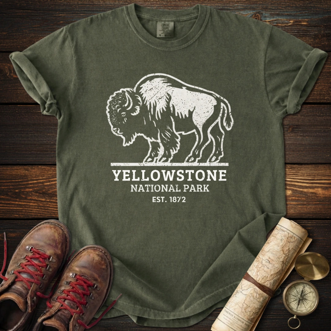 Vintage Yellowstone Distressed T-Shirt