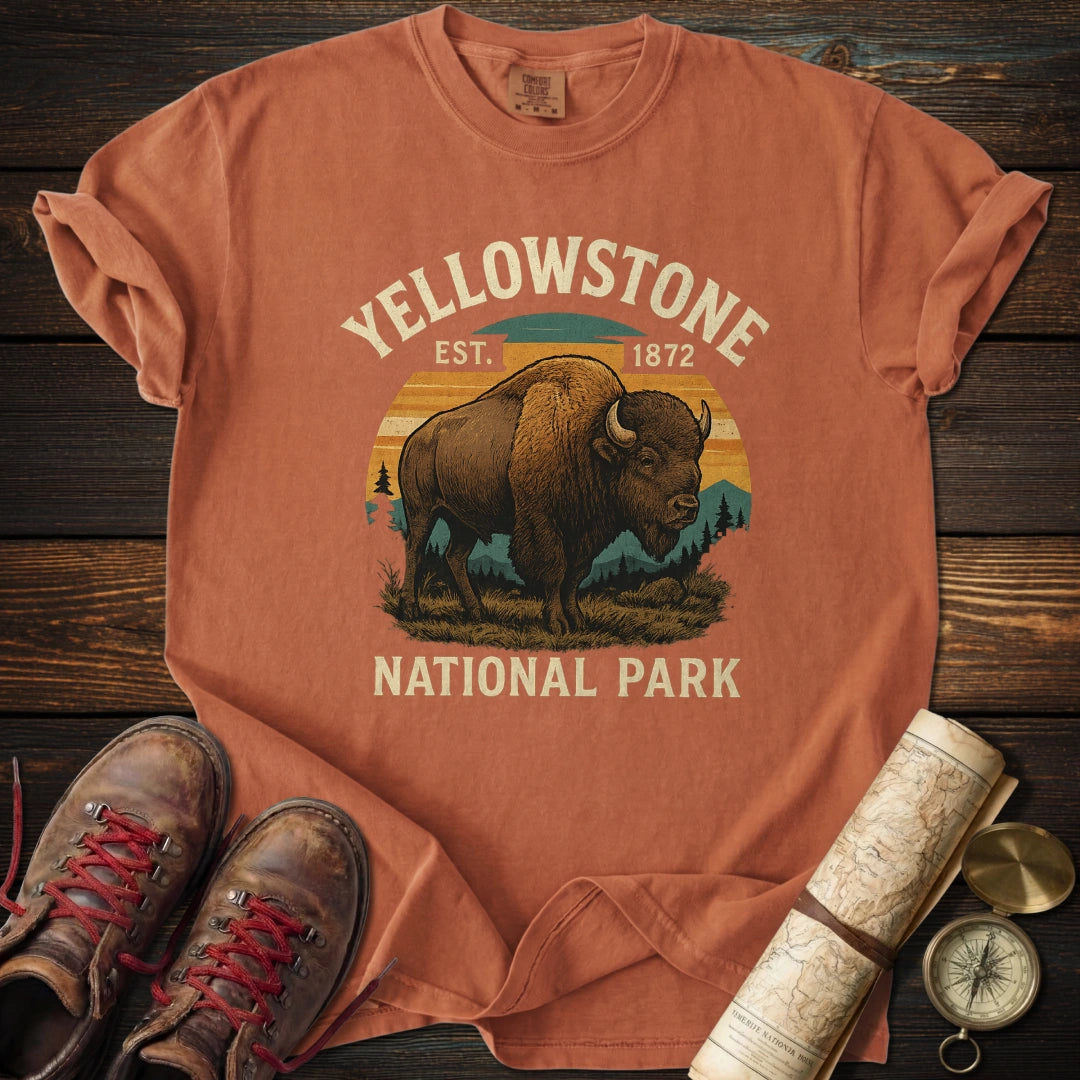 Yellowstone Buffalo 1872 T-Shirt