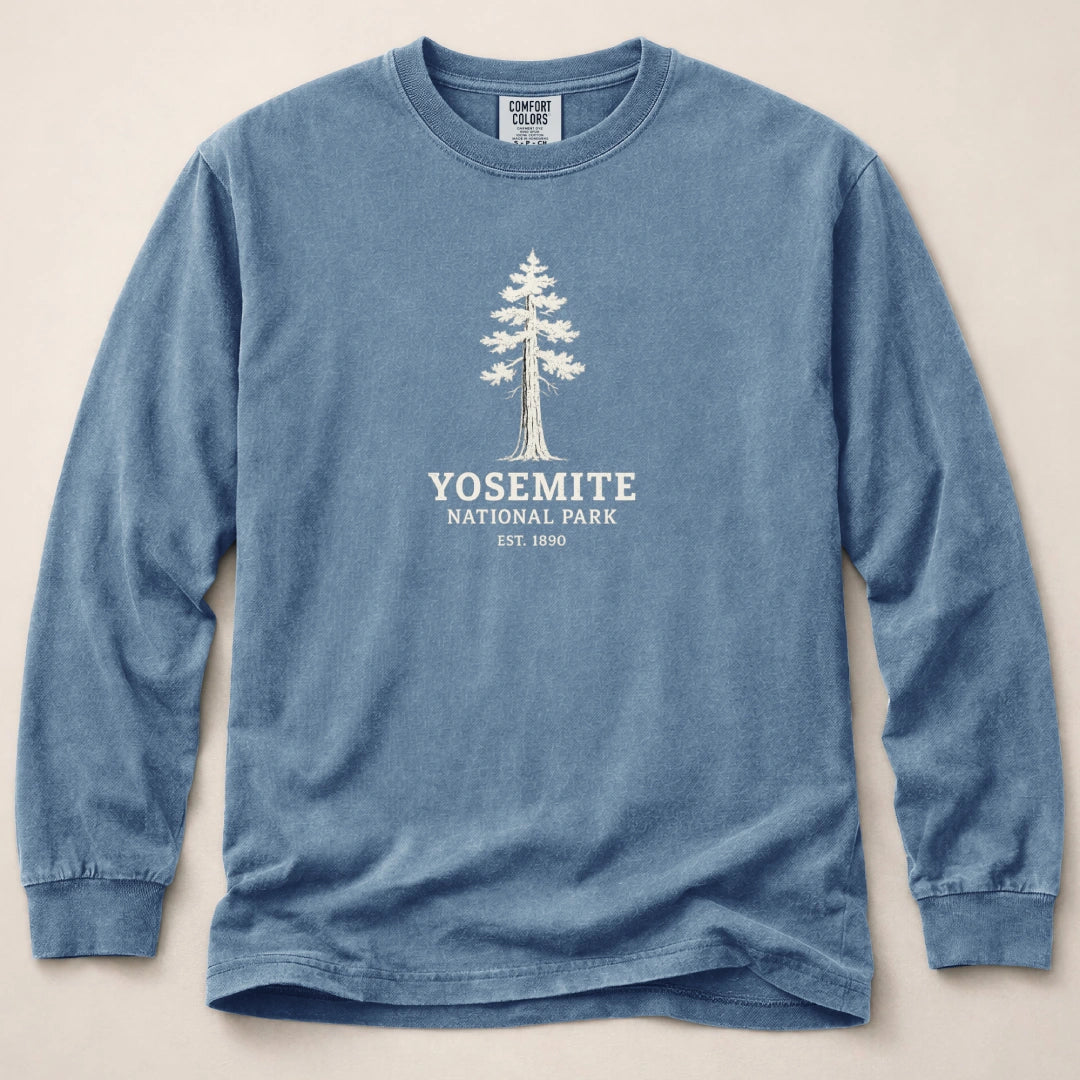 Yosemite Tree Long Sleeved T-Shirt