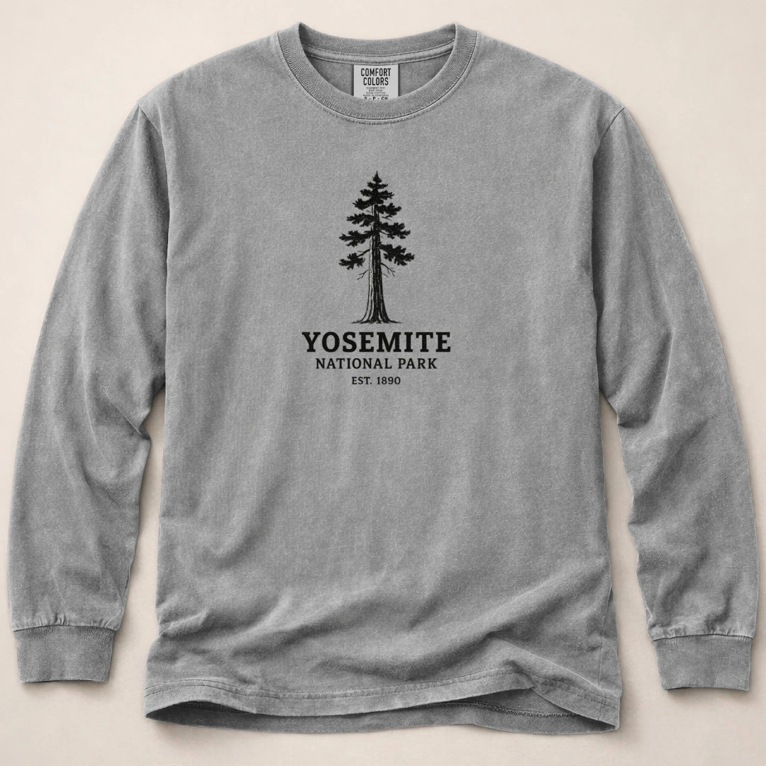 Yosemite Tree Long Sleeved T-Shirt