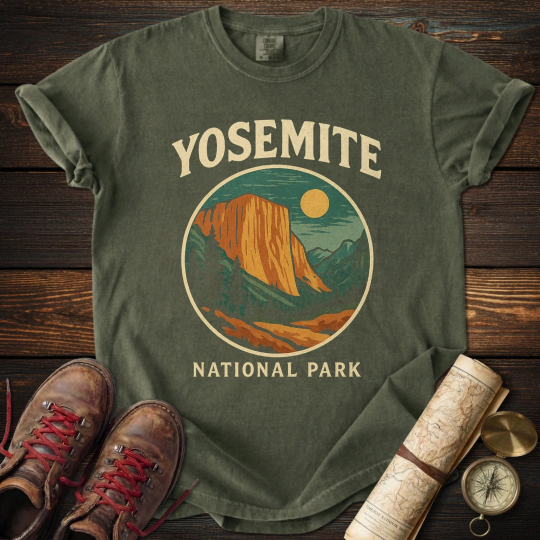 Yosemite National Park Graphic T-Shirt