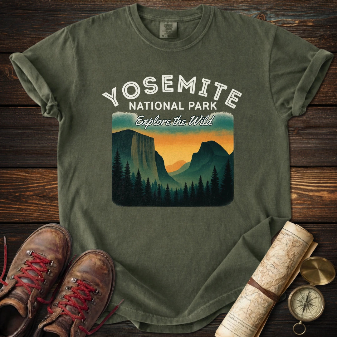Yosemite Explore the Wild T-Shirt
