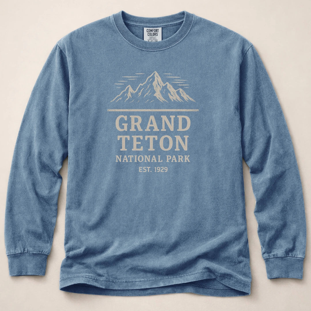 Grand Teton Long Sleeved T-Shirt