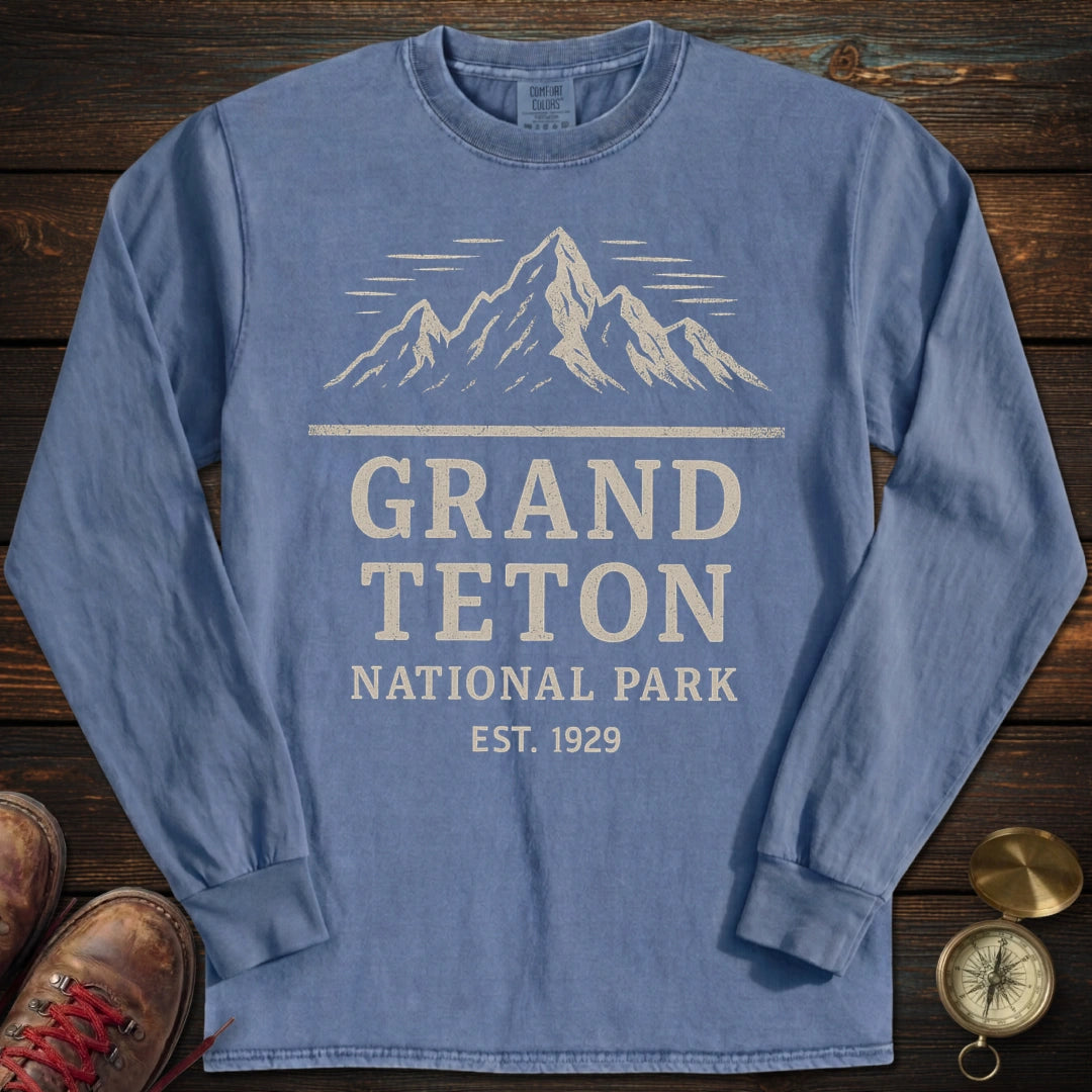 Grand Teton Long Sleeved T-Shirt