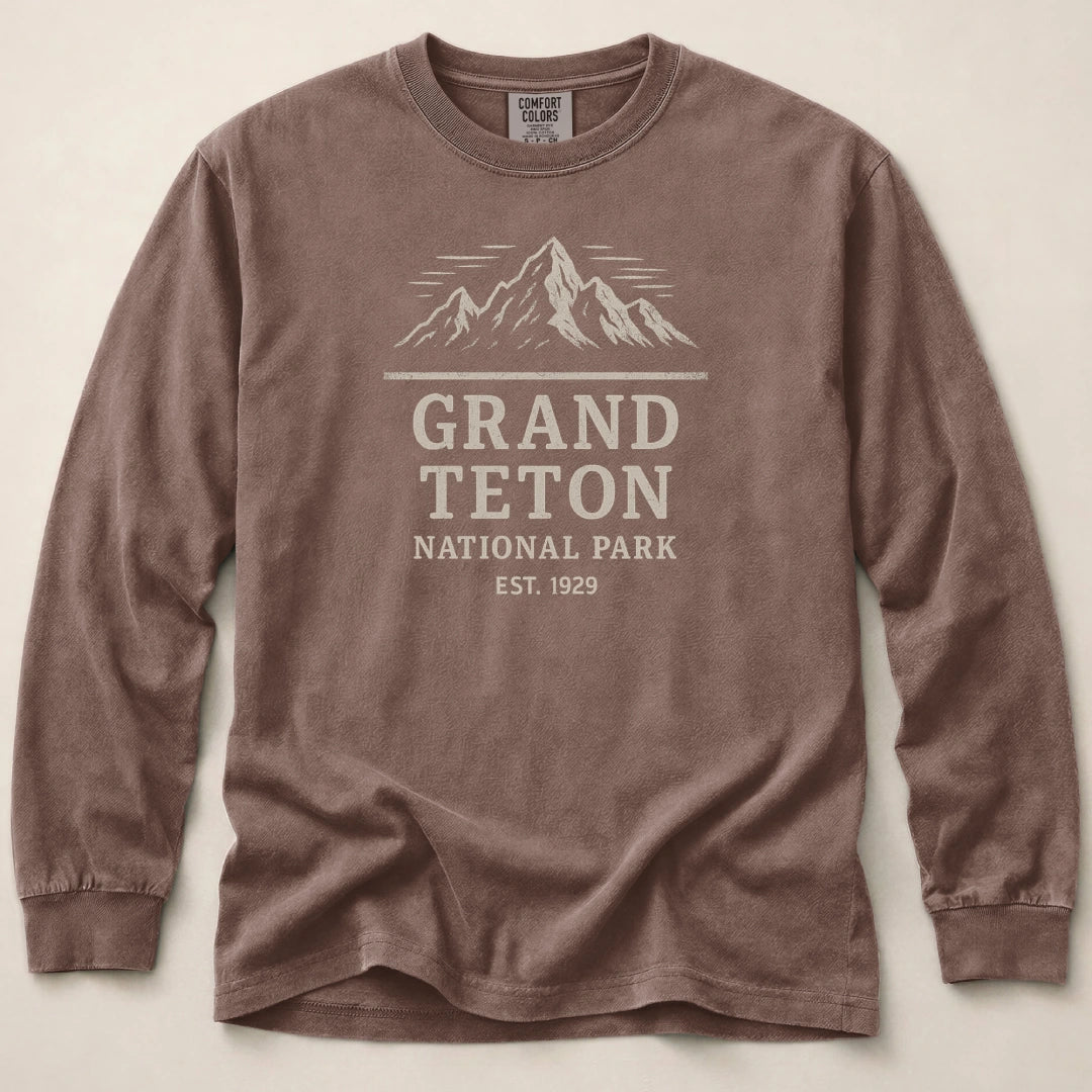 Grand Teton Long Sleeved T-Shirt