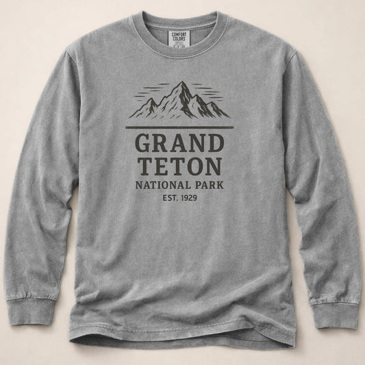 Grand Teton Long Sleeved T-Shirt