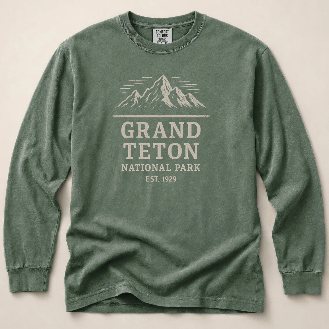 Grand Teton Long Sleeved T-Shirt