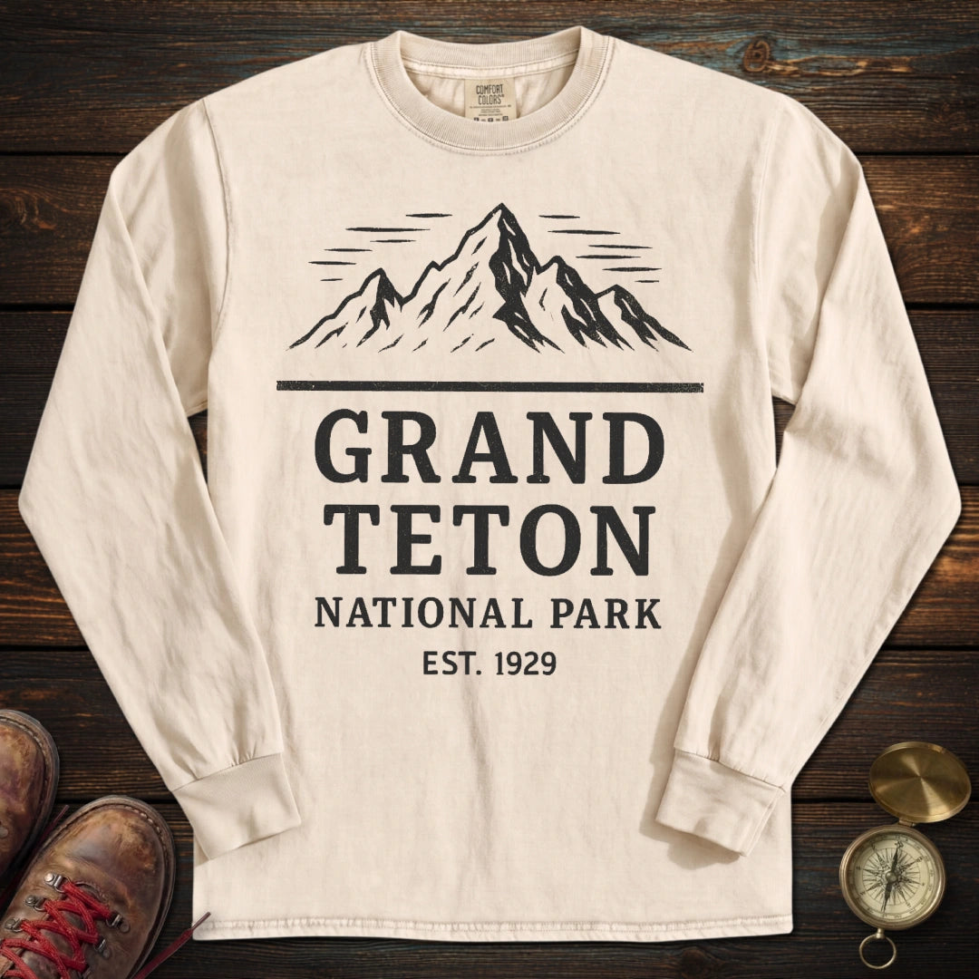 Grand Teton Long Sleeved T-Shirt