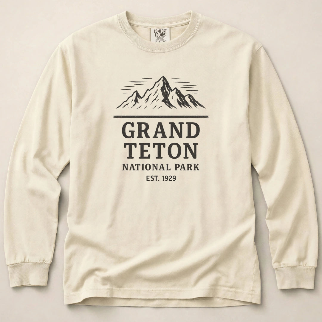Grand Teton Long Sleeved T-Shirt
