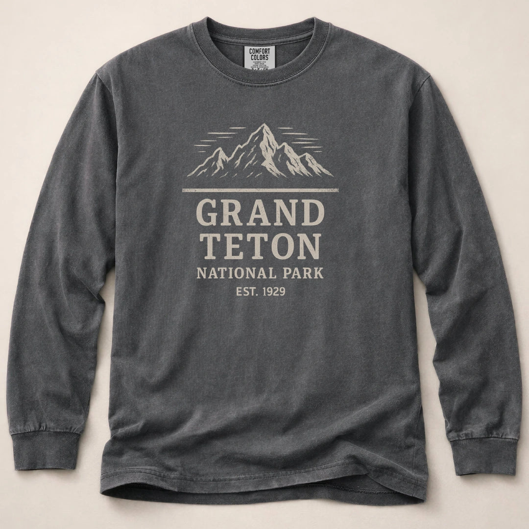 Grand Teton Long Sleeved T-Shirt