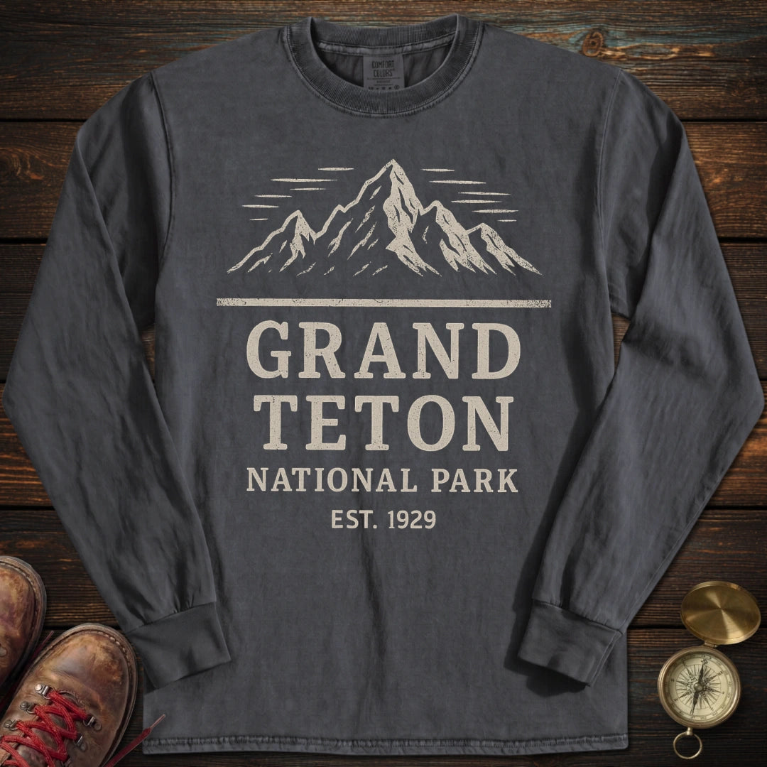Grand Teton Long Sleeved T-Shirt