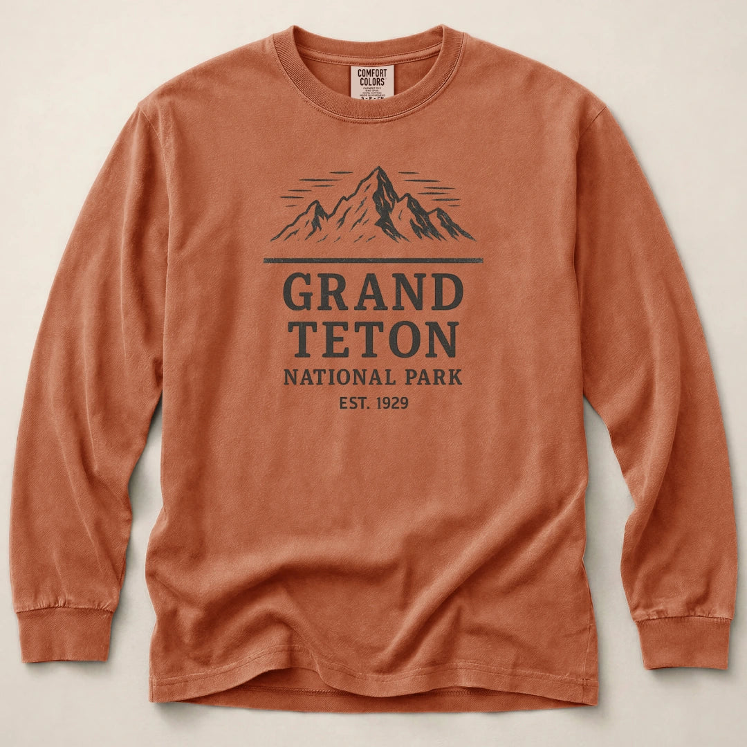 Grand Teton Long Sleeved T-Shirt