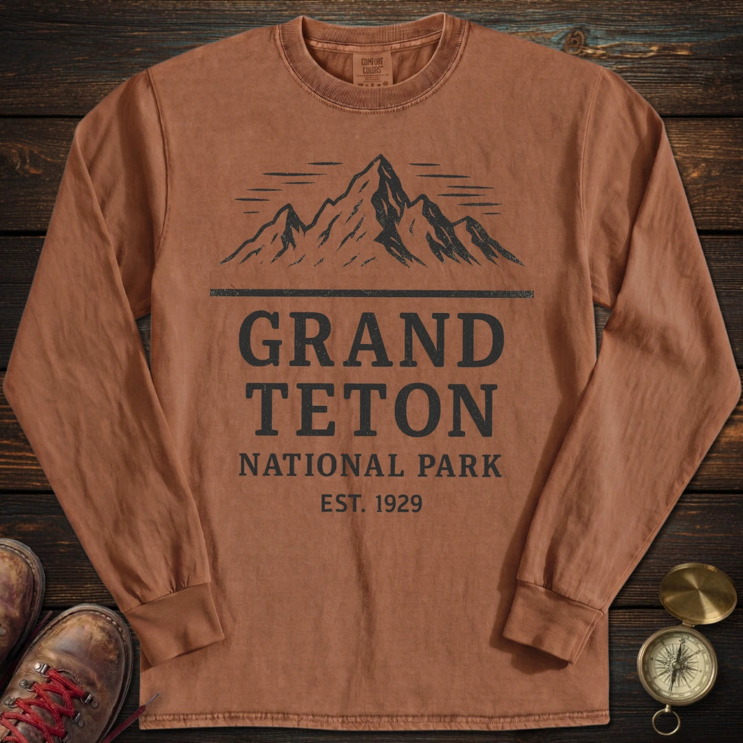 Grand Teton Long Sleeved T-Shirt